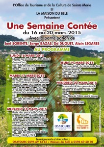 flyers A5 semaine contee